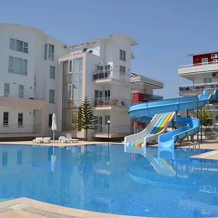 Antalya Nirvana Club 2 - First Floor 3 Bedrooms Water Slide Close To Center - Beach Park 아파트 *